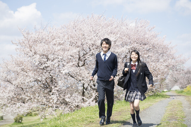 希望を持った高校生